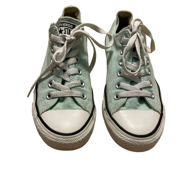 Converse Other - Converse Mint Green Chuck Taylor All Star Low Tops Men's Size 5/ Women's Size 7
